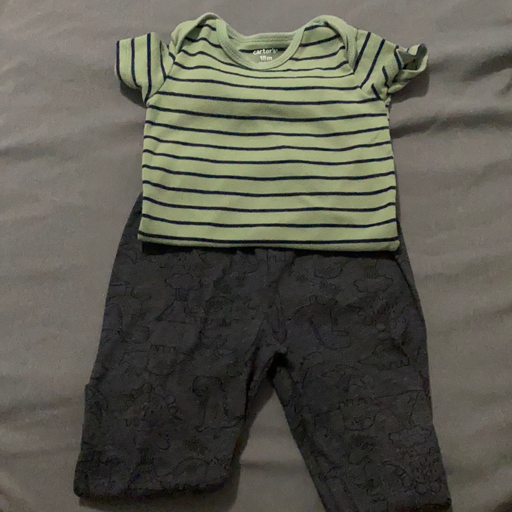 Two piece shirt and pants